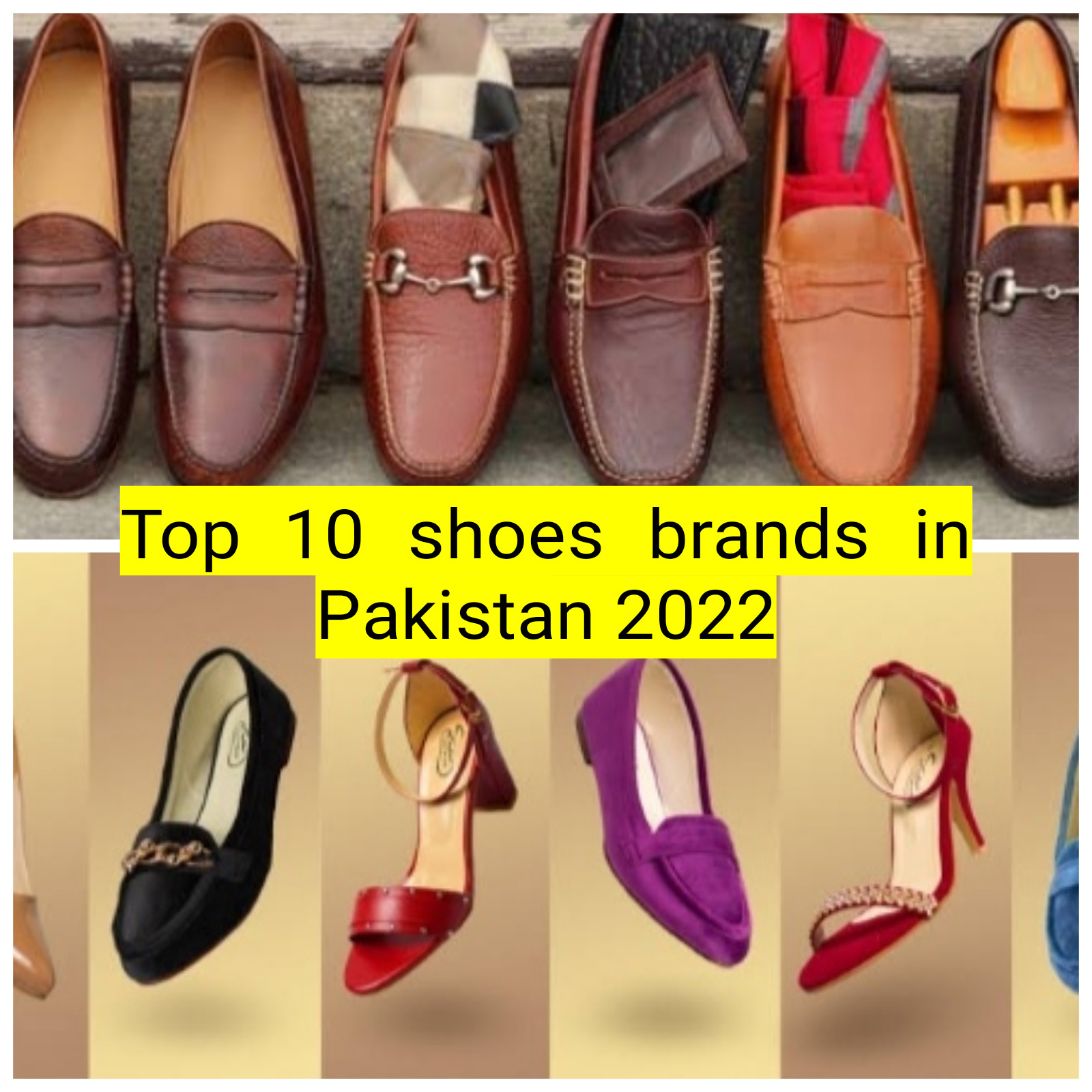 Top 10 Shoes brands in Pakistan