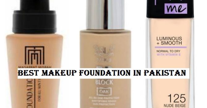 Makeup foundations in Pakistan